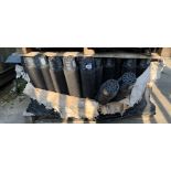 Contents to pallet - an extremely large quantity of black plastic plant pots (approximately 7000) -