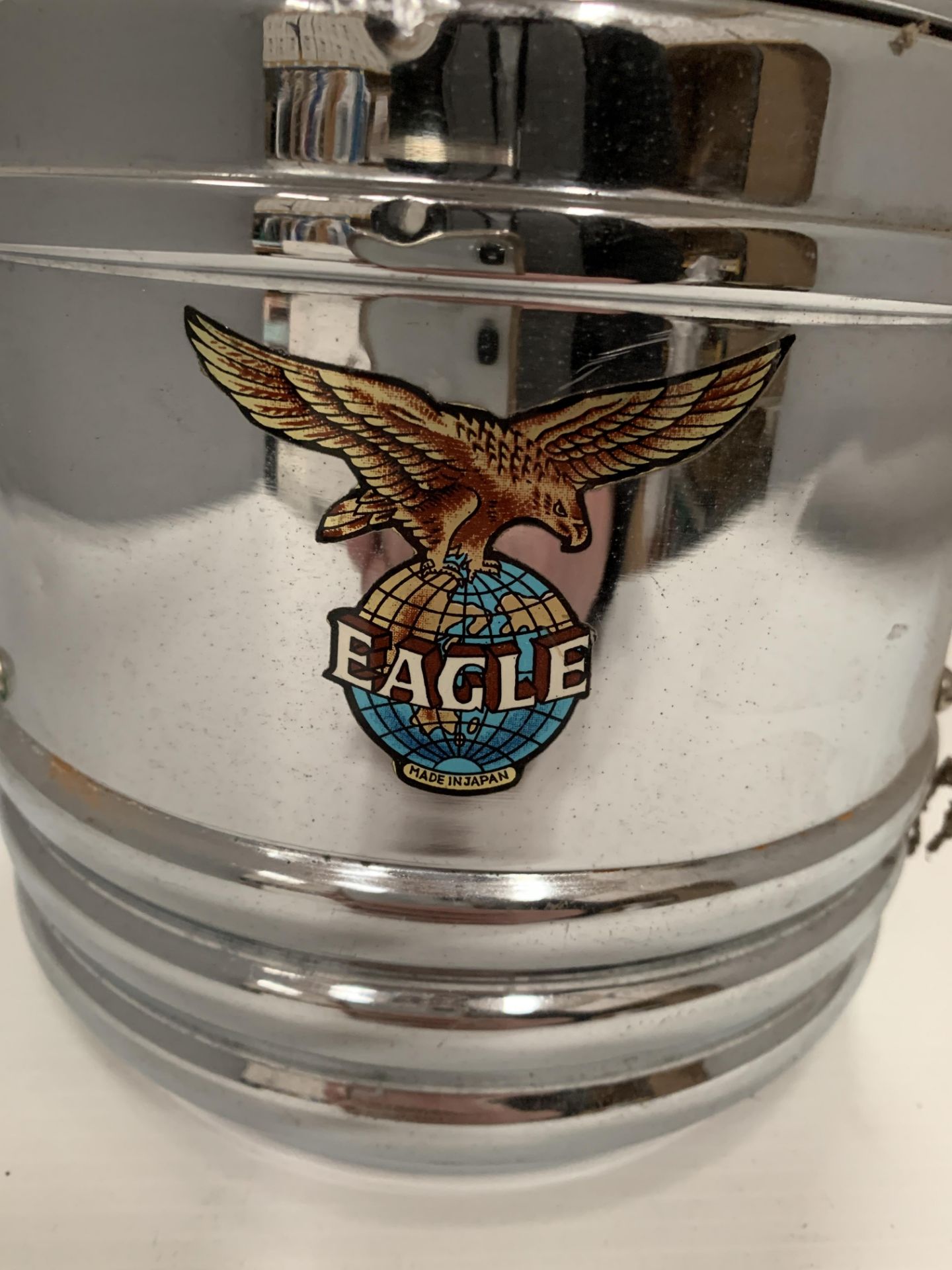 An Eagle chrome ice bucket - two small dints to front - Image 2 of 5