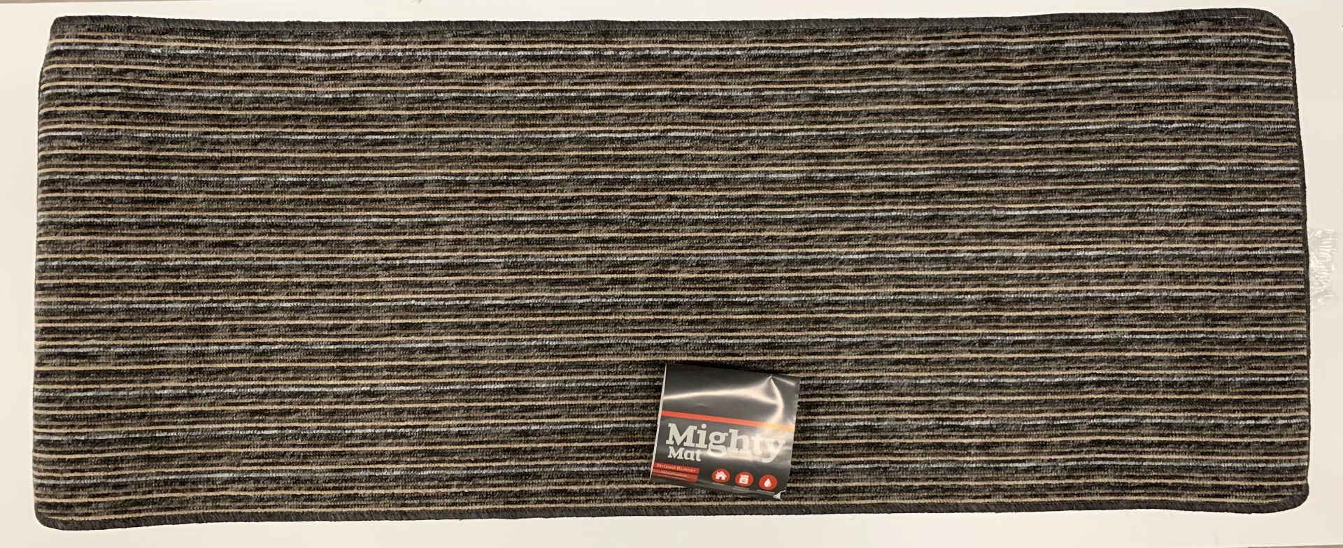 24 x Mighty Mat striped washable runner - 57cm x 150cm (4 outer packages) - Image 2 of 2