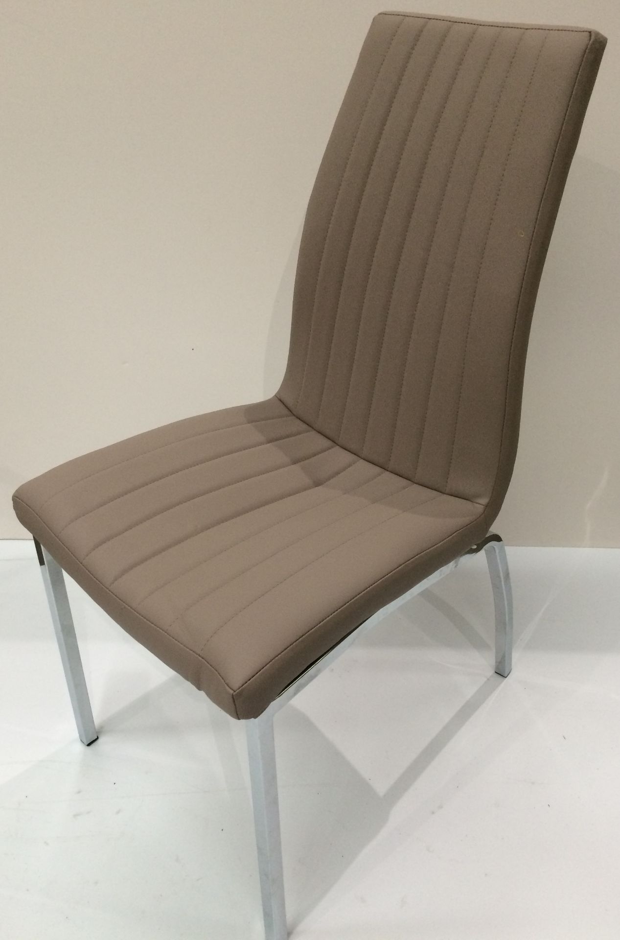 Metro Lane Crooke Upholstered Dining Chair (missing two screws/bolts)