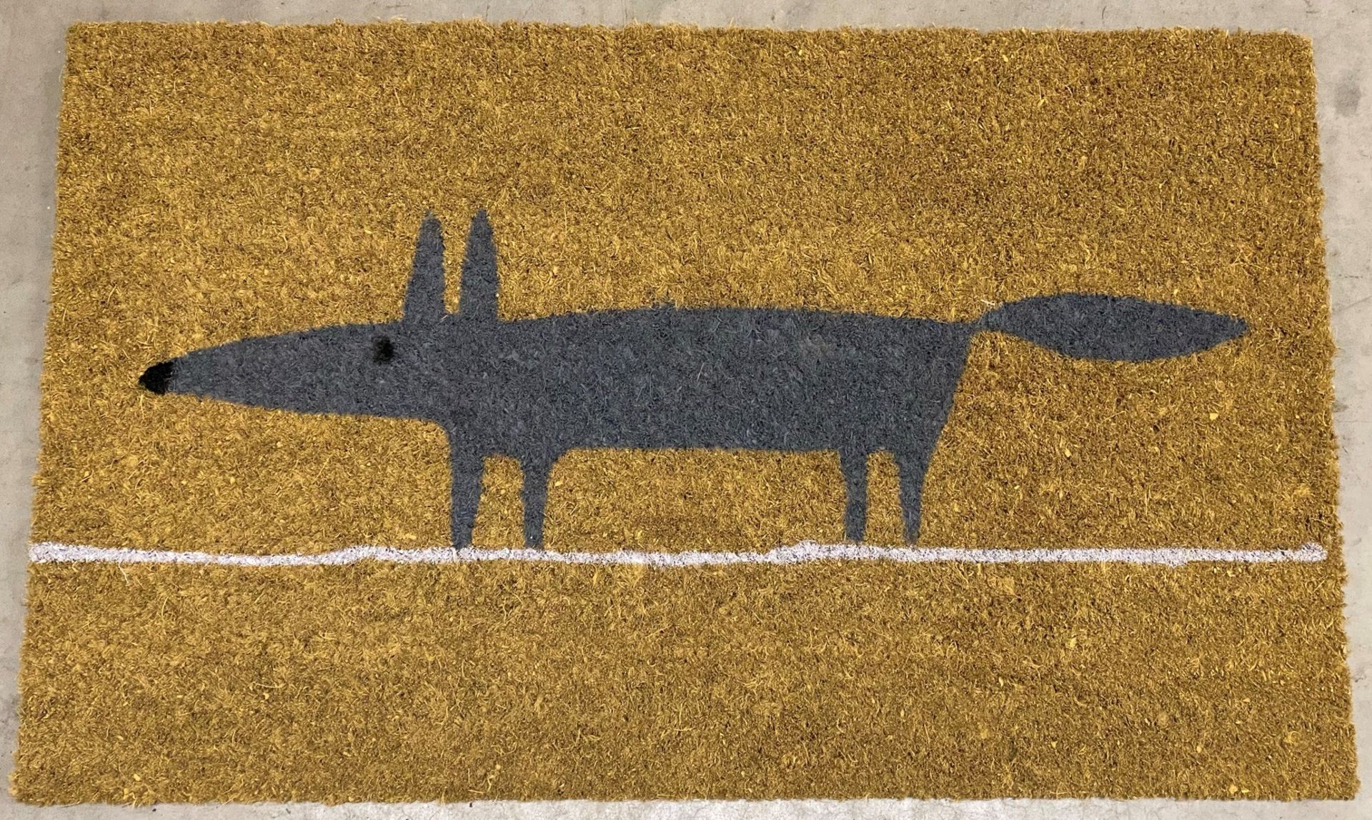 5 x John Lewis Scion Mr Fox door mats - 75cm x 45cm - RRP £45 each - Image 3 of 3