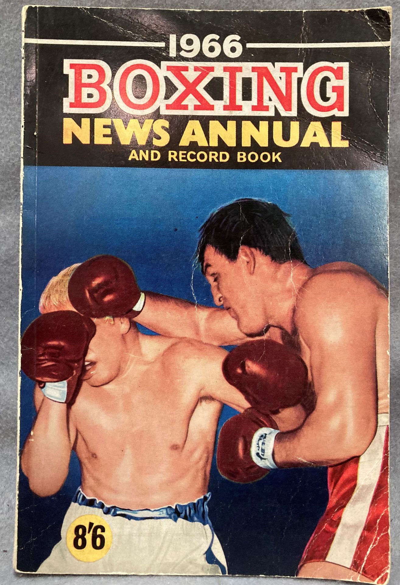 A 1966 Boxing News Annual and Record book with references to Peter Carney and Mick Carney