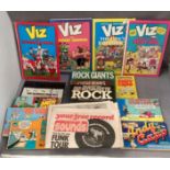 Four Viz comic books - The Dogs Bollocks, The Spunky Parts,