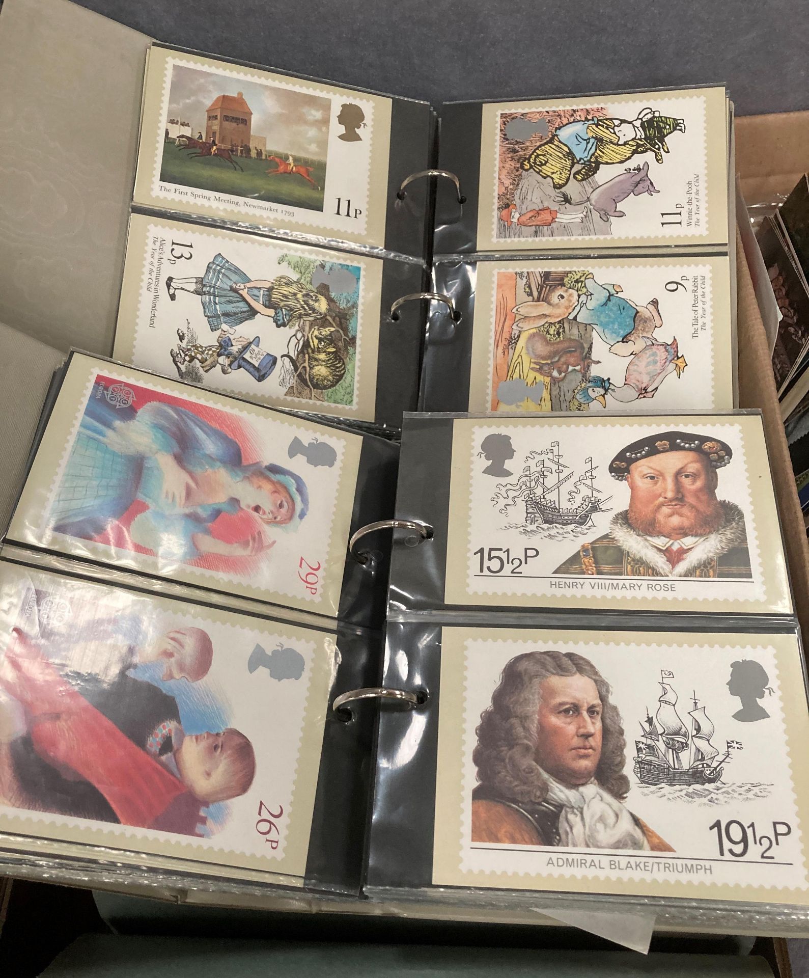 Very large postcard collection in two boxes with other assorted ephemera (letters, - Image 7 of 7