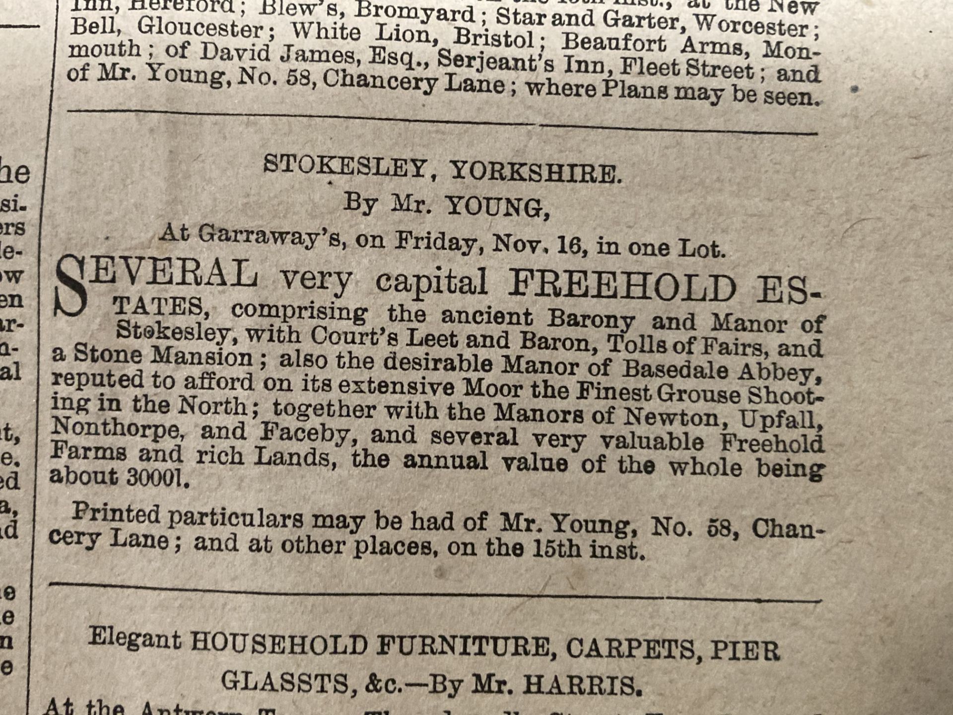 The Times Newspaper dated Wednesday October 3rd 1798 No. - Image 7 of 8