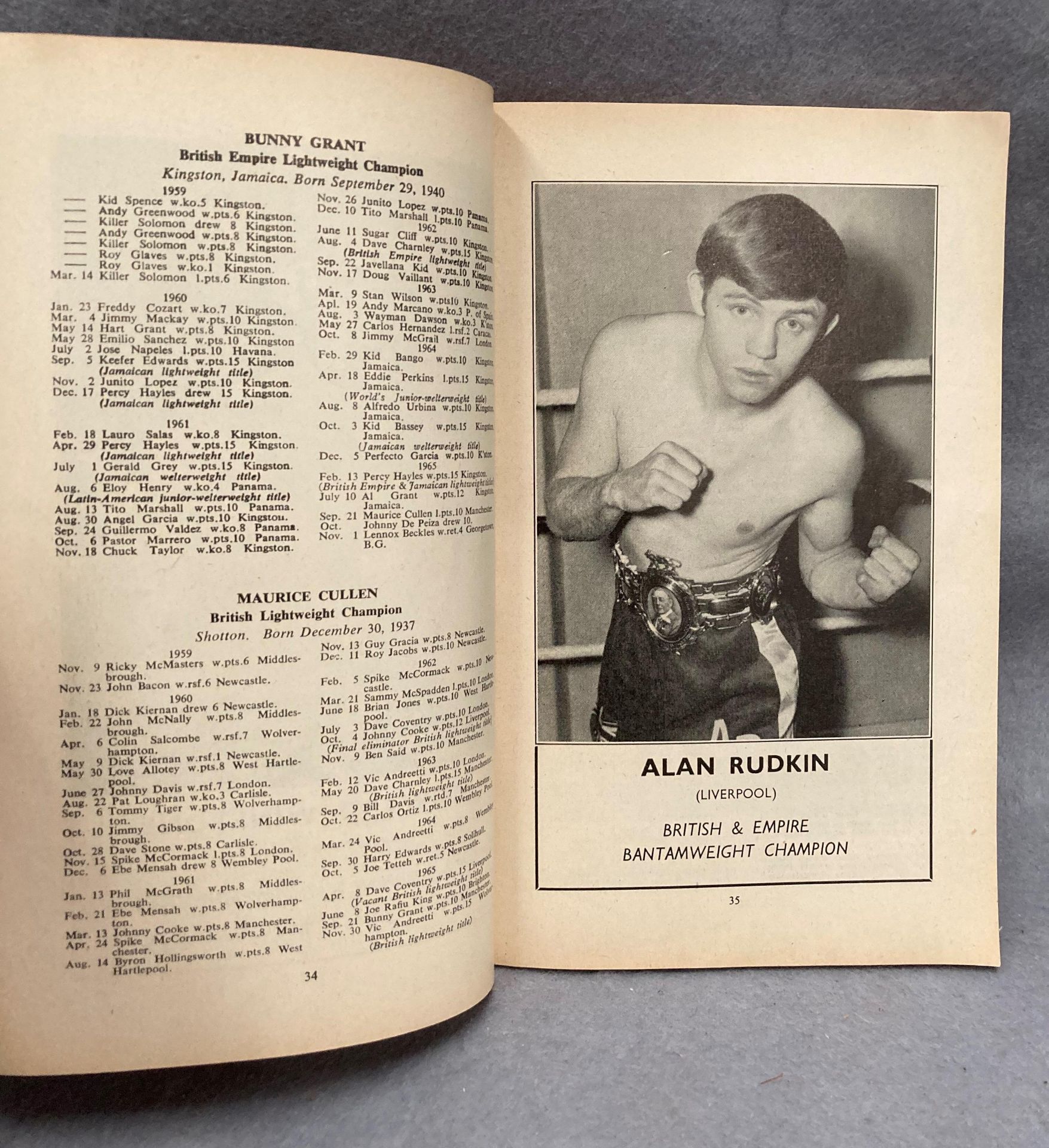 A 1966 Boxing News Annual and Record book with references to Peter Carney and Mick Carney - Image 2 of 5