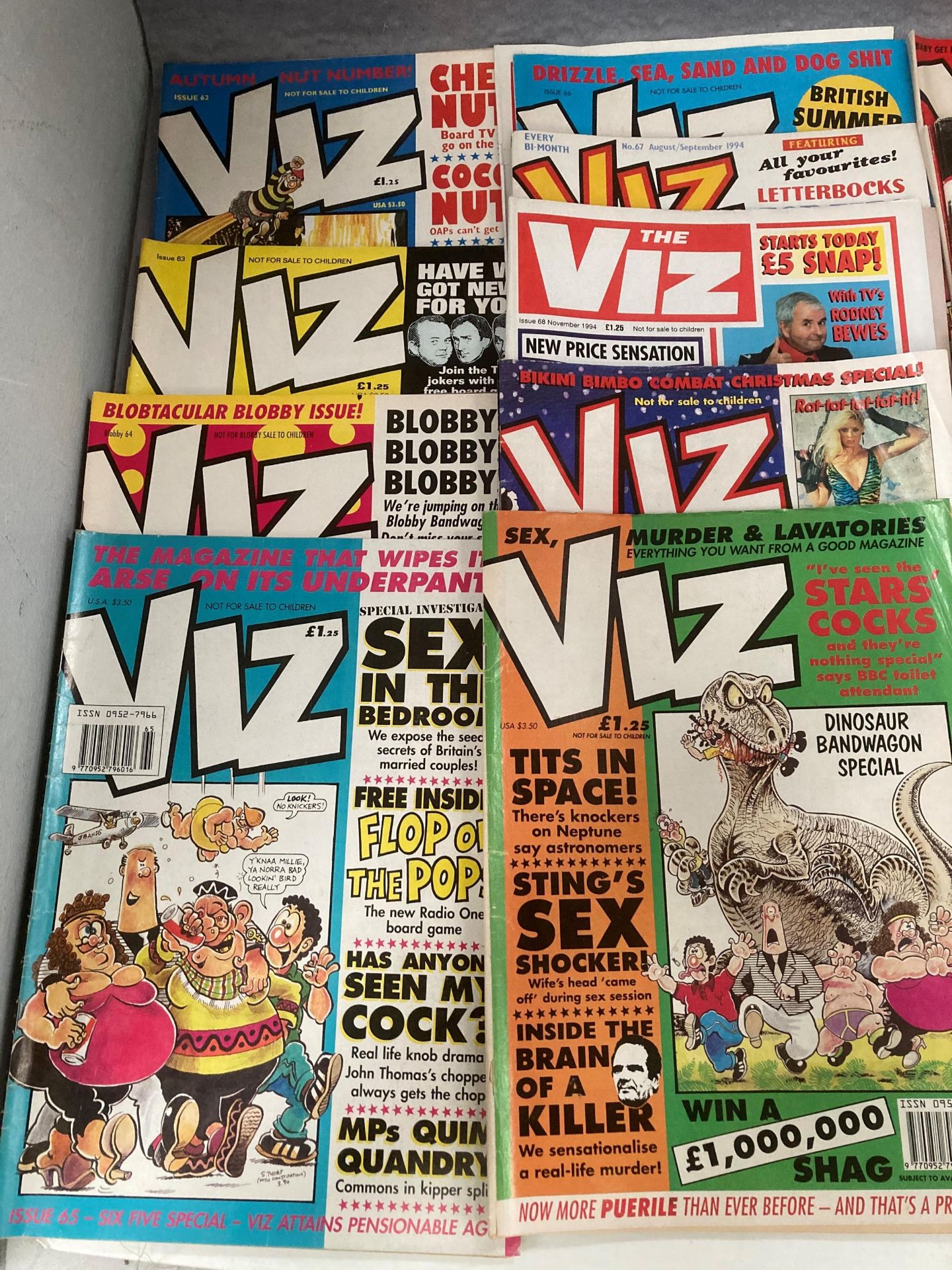 Viz: 22 vintage (1990s) copies of this very naughty comic - Image 2 of 4