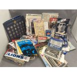 Very large collection of Sporting programmes and ephemera,