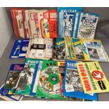 Large collection of West Yorkshire football programmes (approx 30 Leeds),