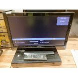 Toshiba 22" LCD TV model: 22BV500B and a Panasonic DMR-PWT530 Blu-Ray disc player (no remote