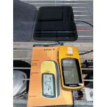 Garmin Etrex H personal navigator and a Amazon Kindle X43Z60 in case complete with USB lead only