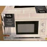 George Home 700w microwave in white