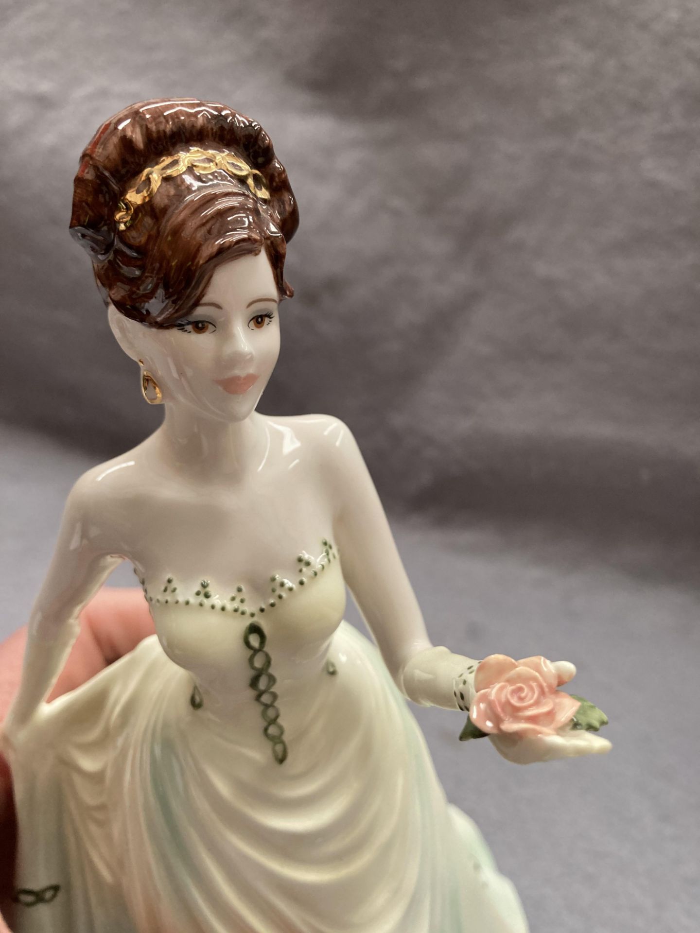 Six Coalport bone china and porcelain figurines - Congratulations, Togetherness Mother's Day, - Image 20 of 34