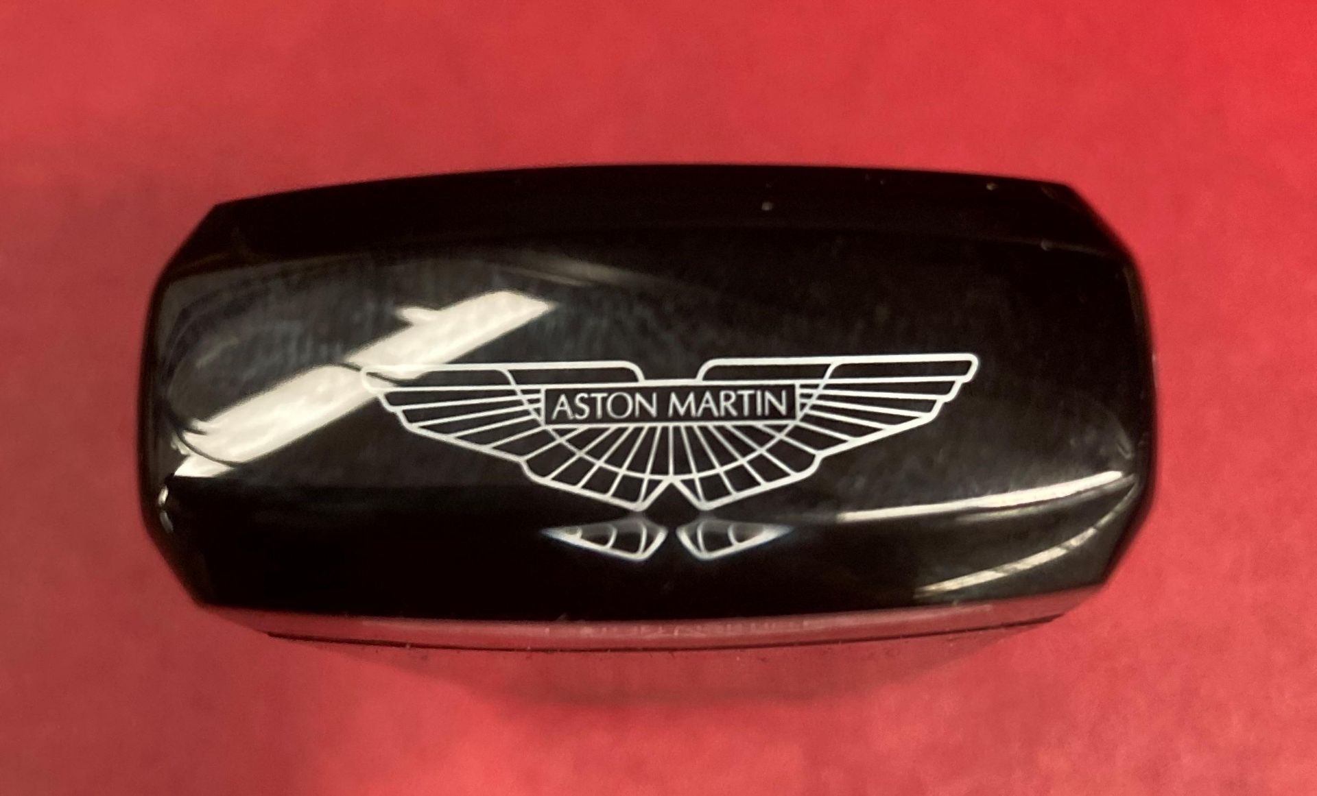 AN ASTON MARTIN EMOTION CONTROL GLASS KEY FOB. - Image 9 of 13