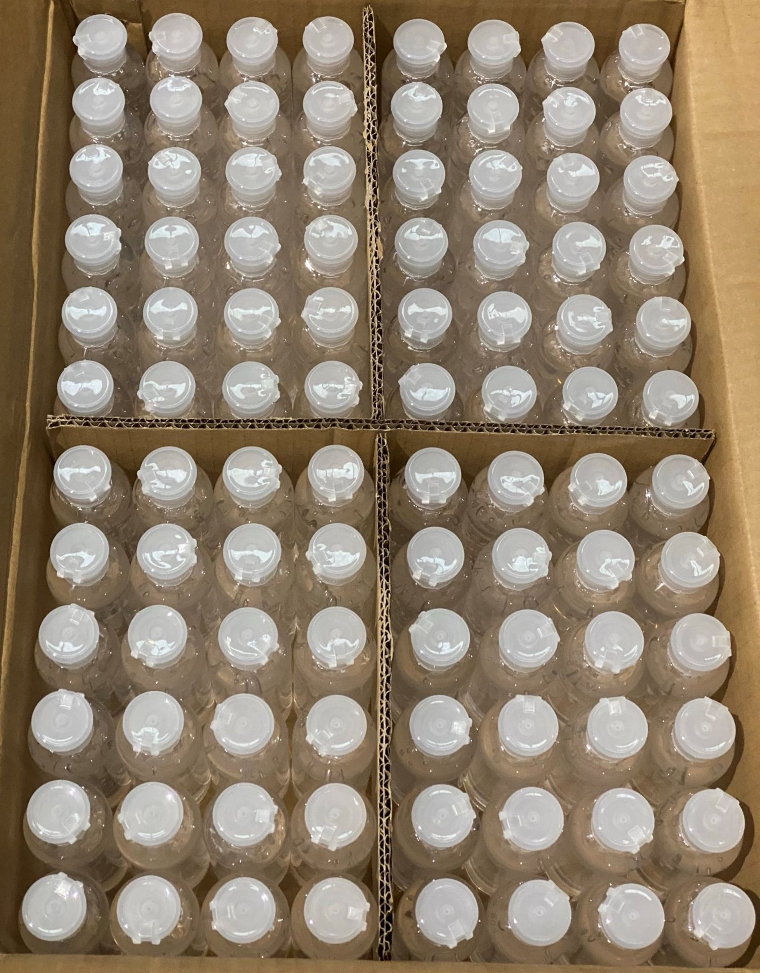 192 x 100ml Rosdon Group Ltd Hand Sanitiser Gel (Unlabelled clear plastic bottles) - 1 outer box - Image 2 of 3