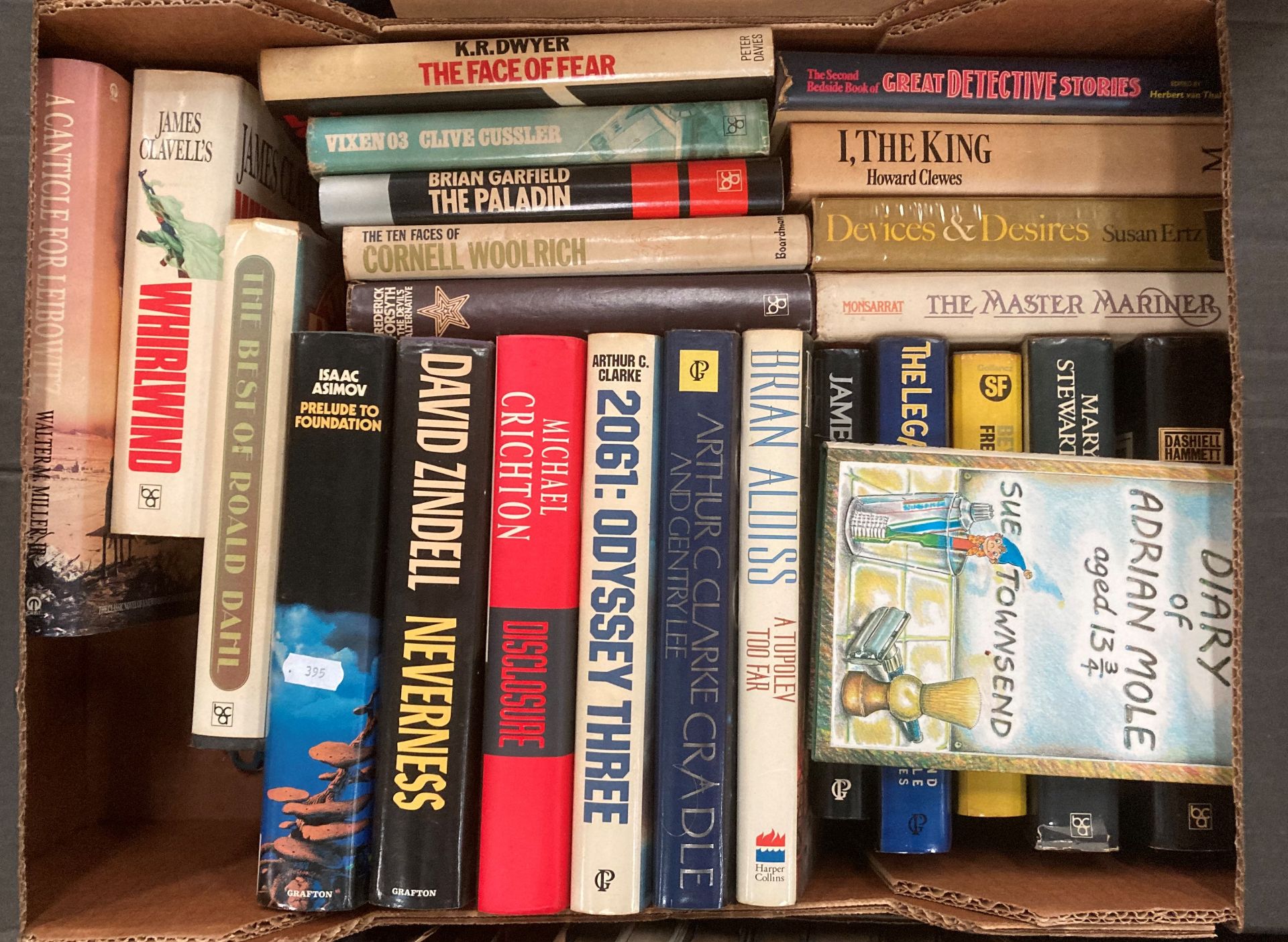 Contents to three boxes - hardback books - thriller, science fiction, horror etc, - Image 4 of 4