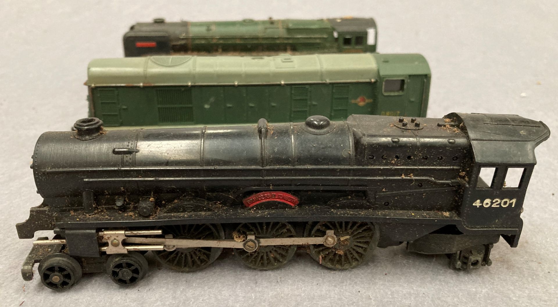 2 steam locomotives OO gauge Princess Elizabeth and Britannia and a Diesel locomotive by Hornby - Image 5 of 5