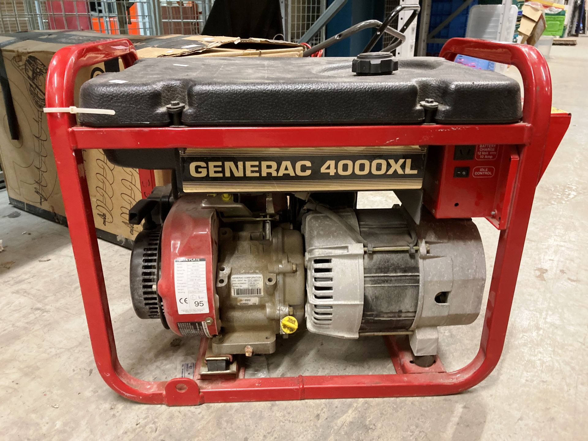 Generac 4000XL petrol generator model 9973-0 - Image 4 of 4