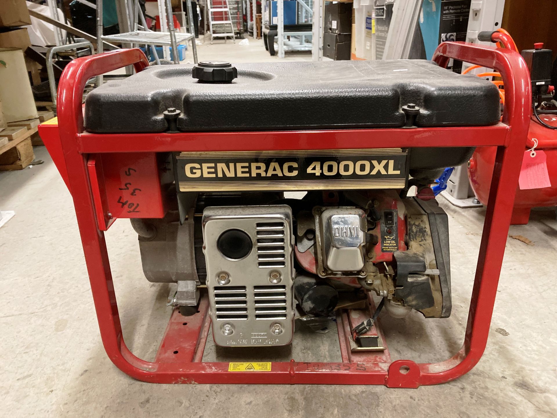 Generac 4000XL petrol generator model 9973-0