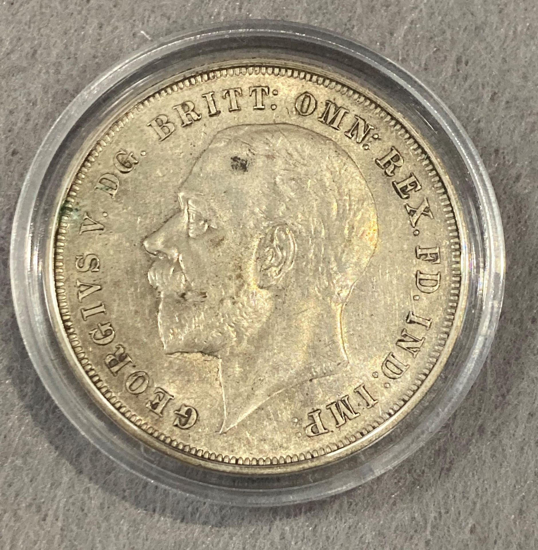 1935 George V Rocking Horse crown coin