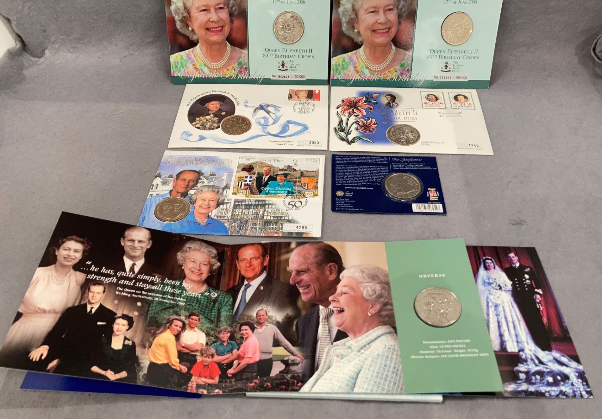Collection of £5 FDCs - Image 3 of 3