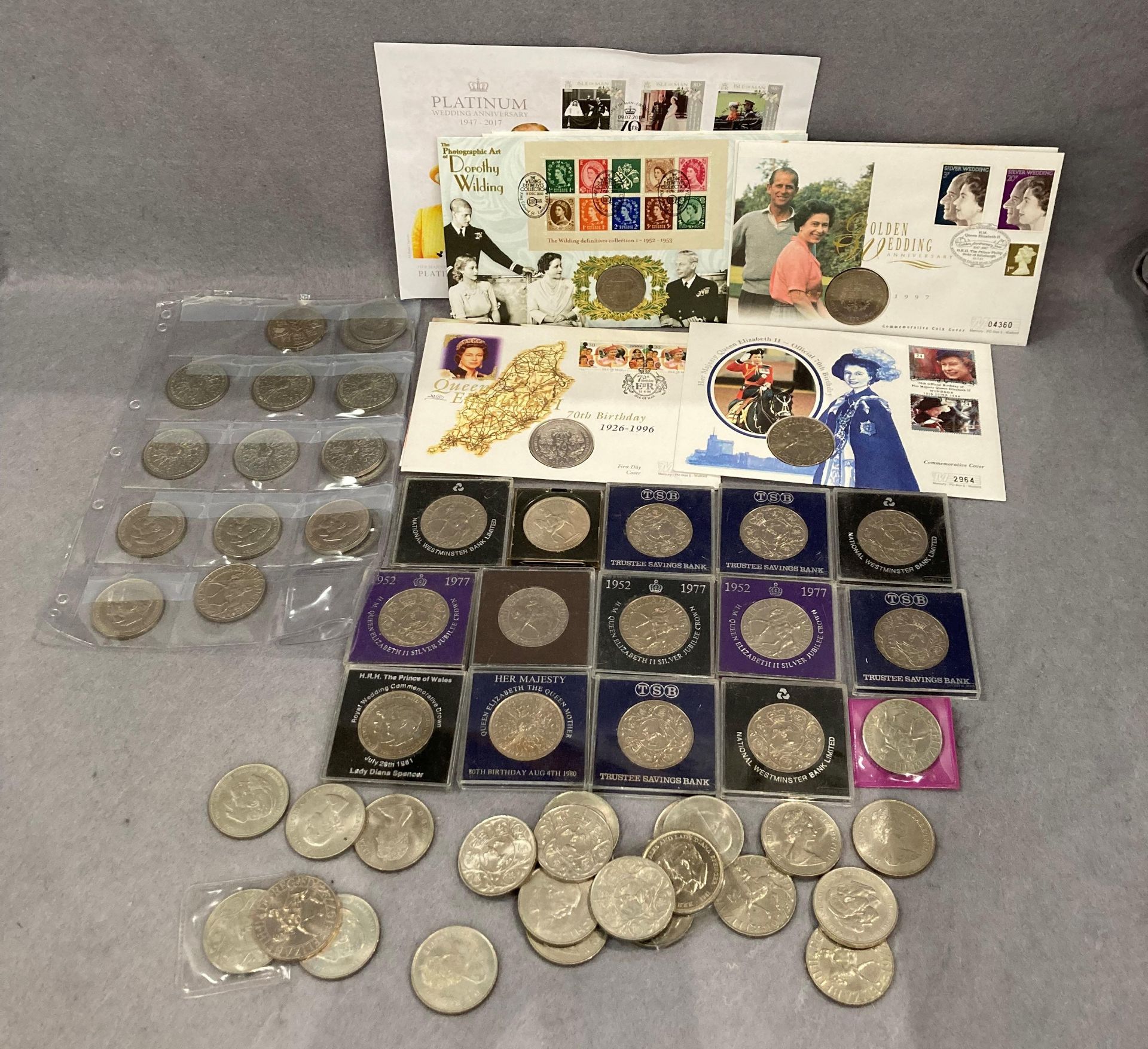 Collection of FDCs and Crowns