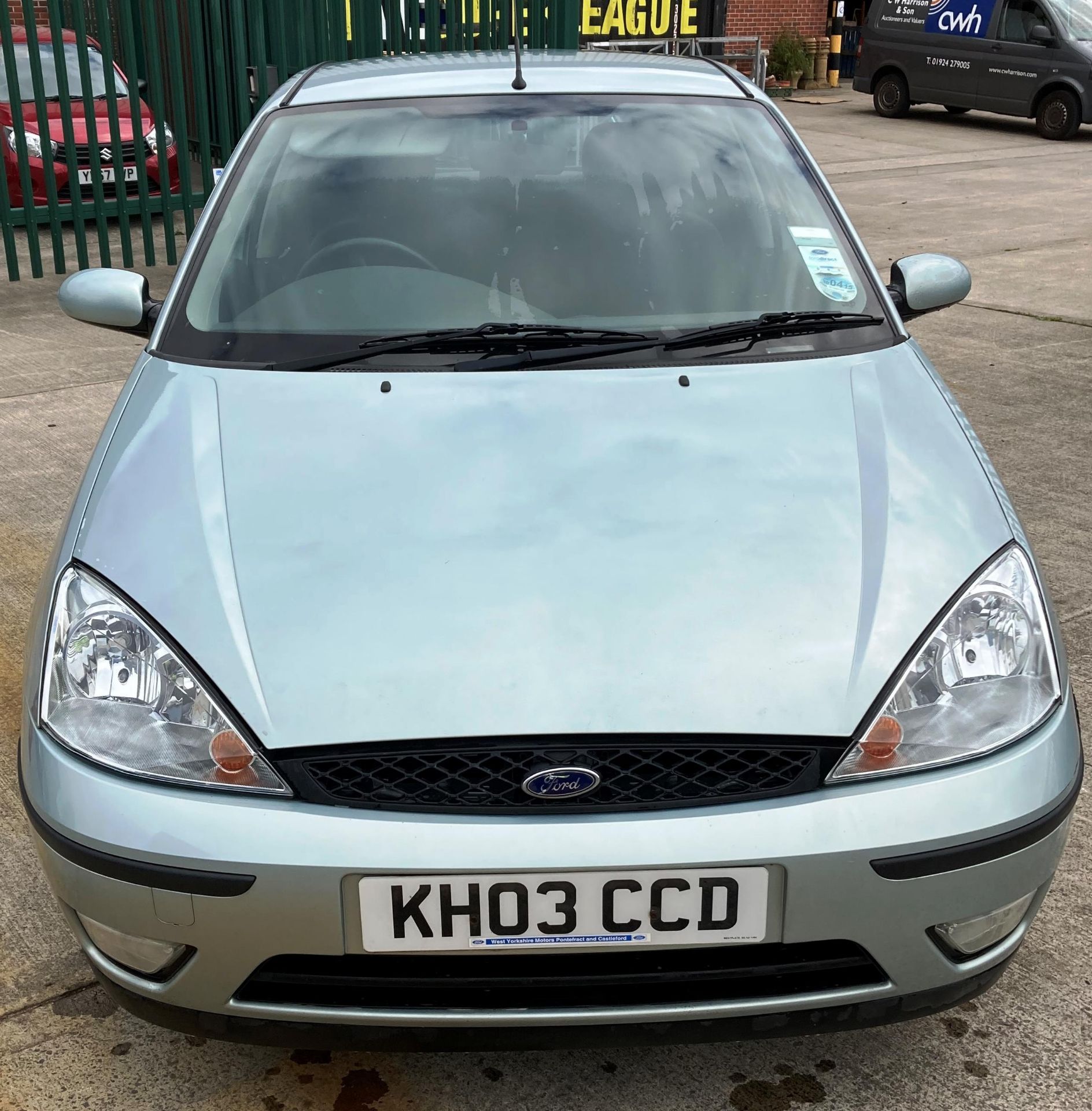 FORD FOCUS ZETEC 1.6 5 door hatchback - petrol - light green Reg No: KH03 CCD Rec.