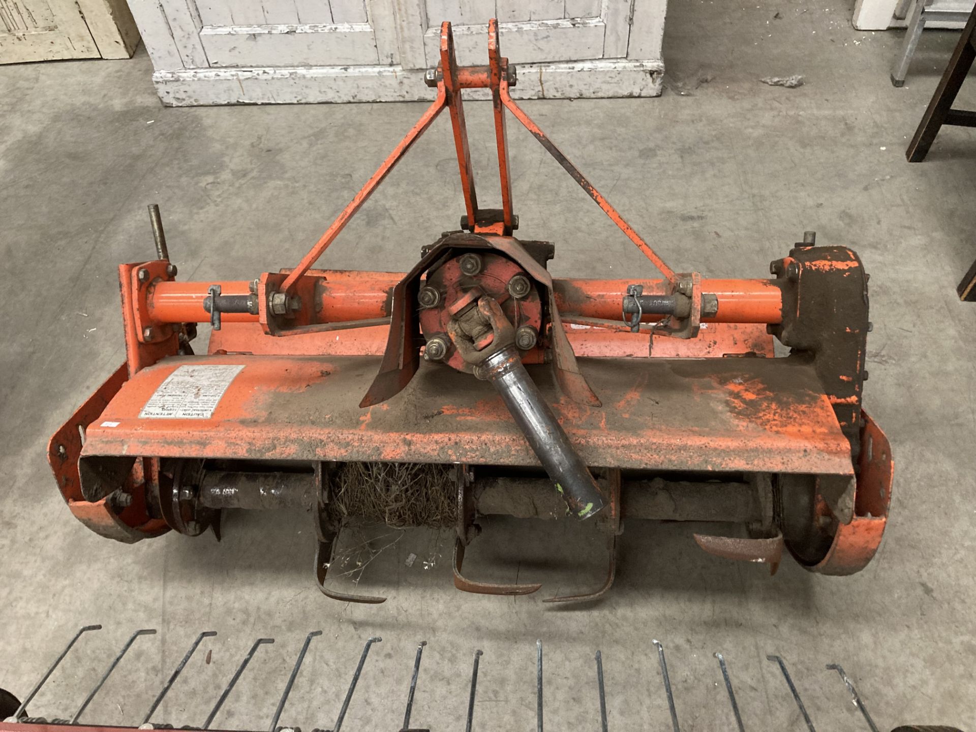 KUBOTA FL850G ROTARY TILLER, serial no: 10029 *Please note,