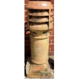 Salt glazed chimney pot 94cm high