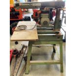 A DeWalt Power Shop DW125 radial arm saw - 240v (failed PAT test - loose earth - check before