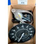 A speedometer for an Austin Metro