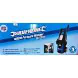 A Silverline 1400w pressure washer - Silver Storm Range - 135 bar max (boxed,