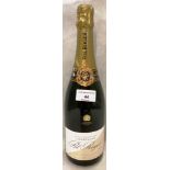 A 75cl bottle of Pol Roger Extra Cuvee De Reserve Champagne - advised not stored cellared - sold as