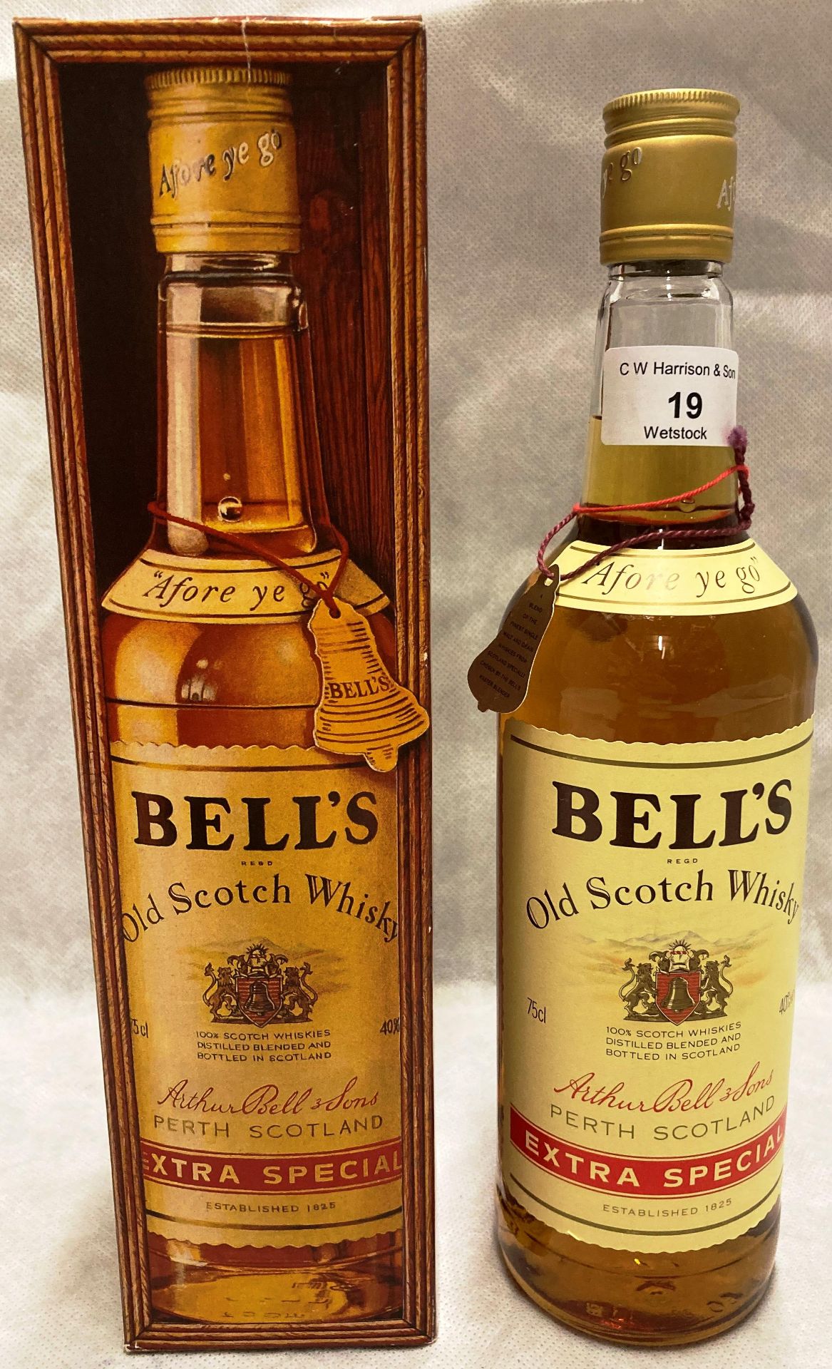 A 75cl bottle of Bell's Old Scotch Whisky (40% vol) in presentation box