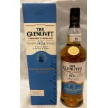 A 700ml bottle of The Glenlivet Founders Reserve Single Malt Scotch whisky (40% vol) in a