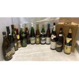 Twenty various bottles of mainly white wine - Pieroth, Concorde, Anapai River,