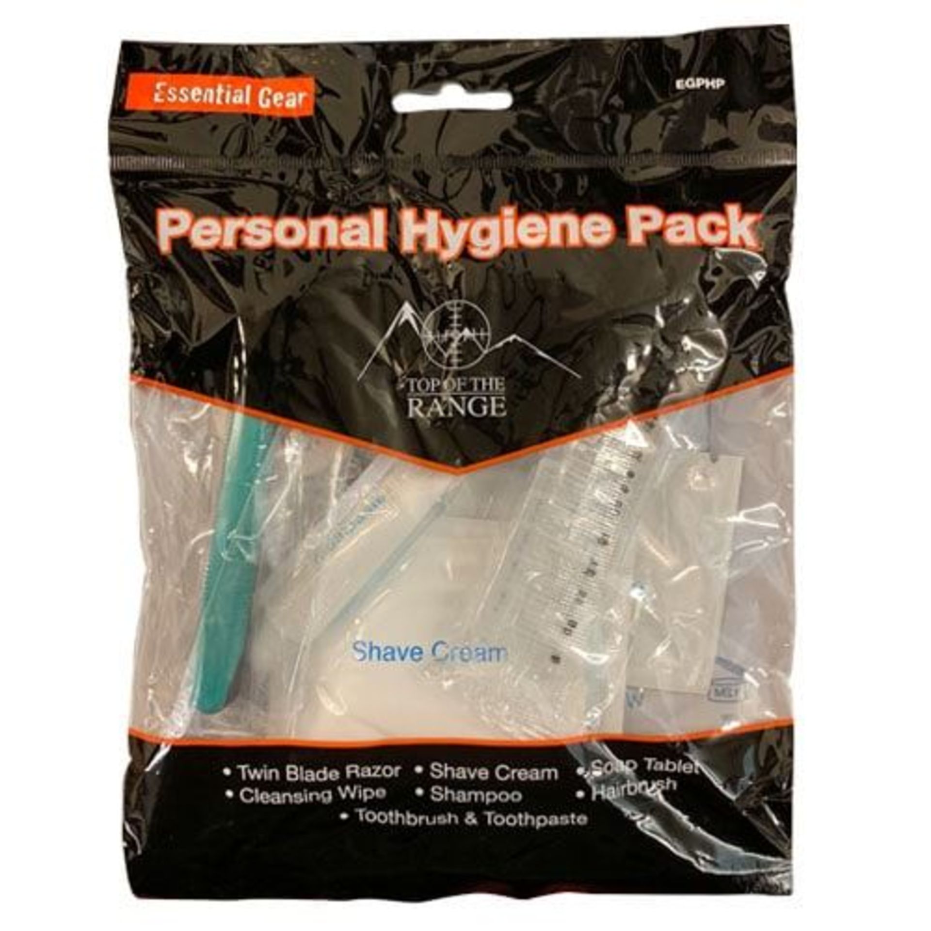 150 Essential Gear Personal Hygiene packs RRP 3.
