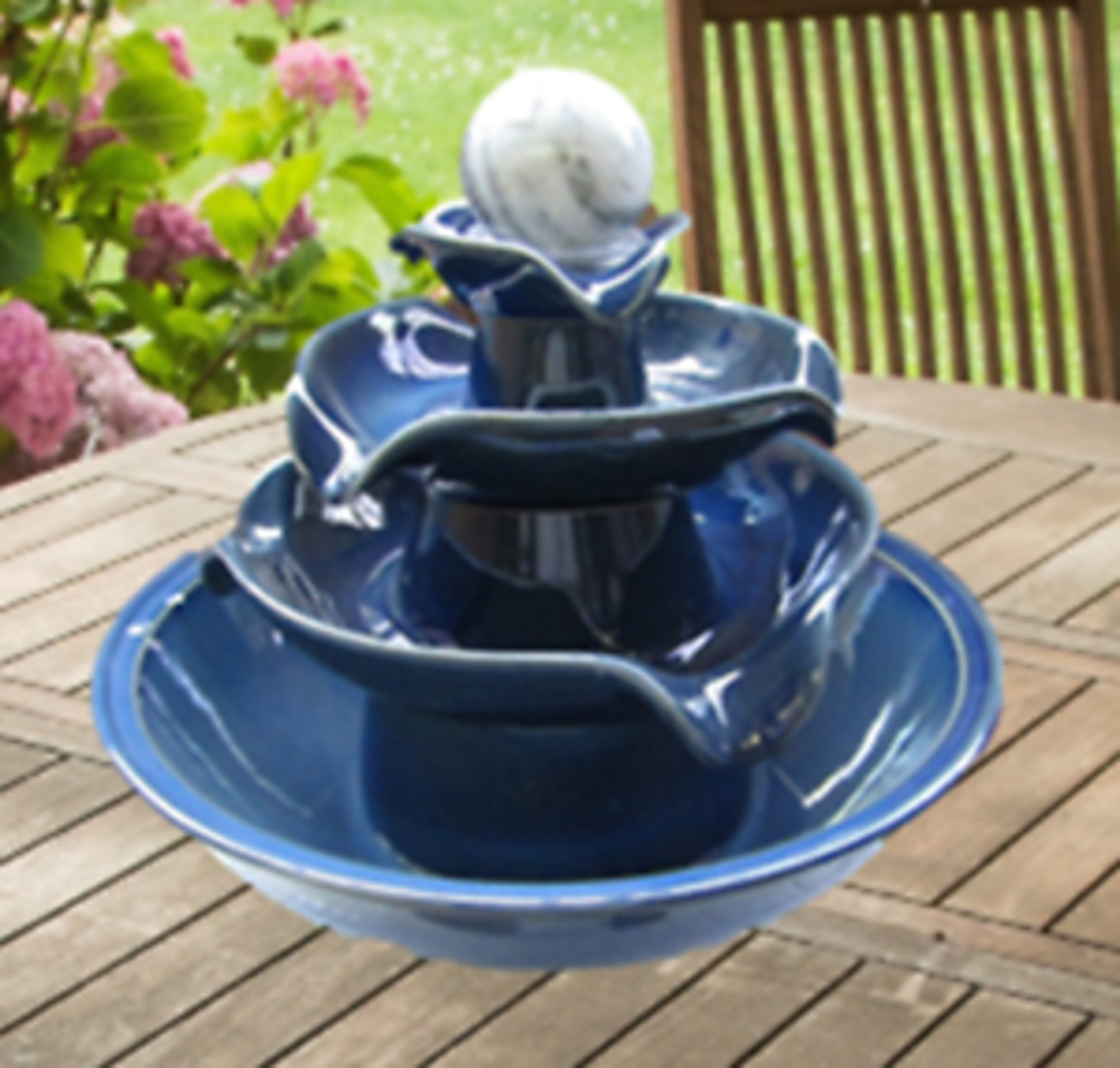 3 x Fortune More 3 Tier Water Fountain RRP 39.