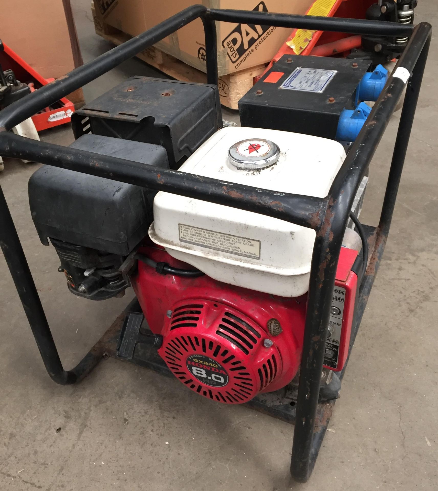 A Stephill Generators portable petrol generator 3. - Image 2 of 3