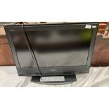 A Sony KDL-2652030 26" LCD colour TV complete with remote control