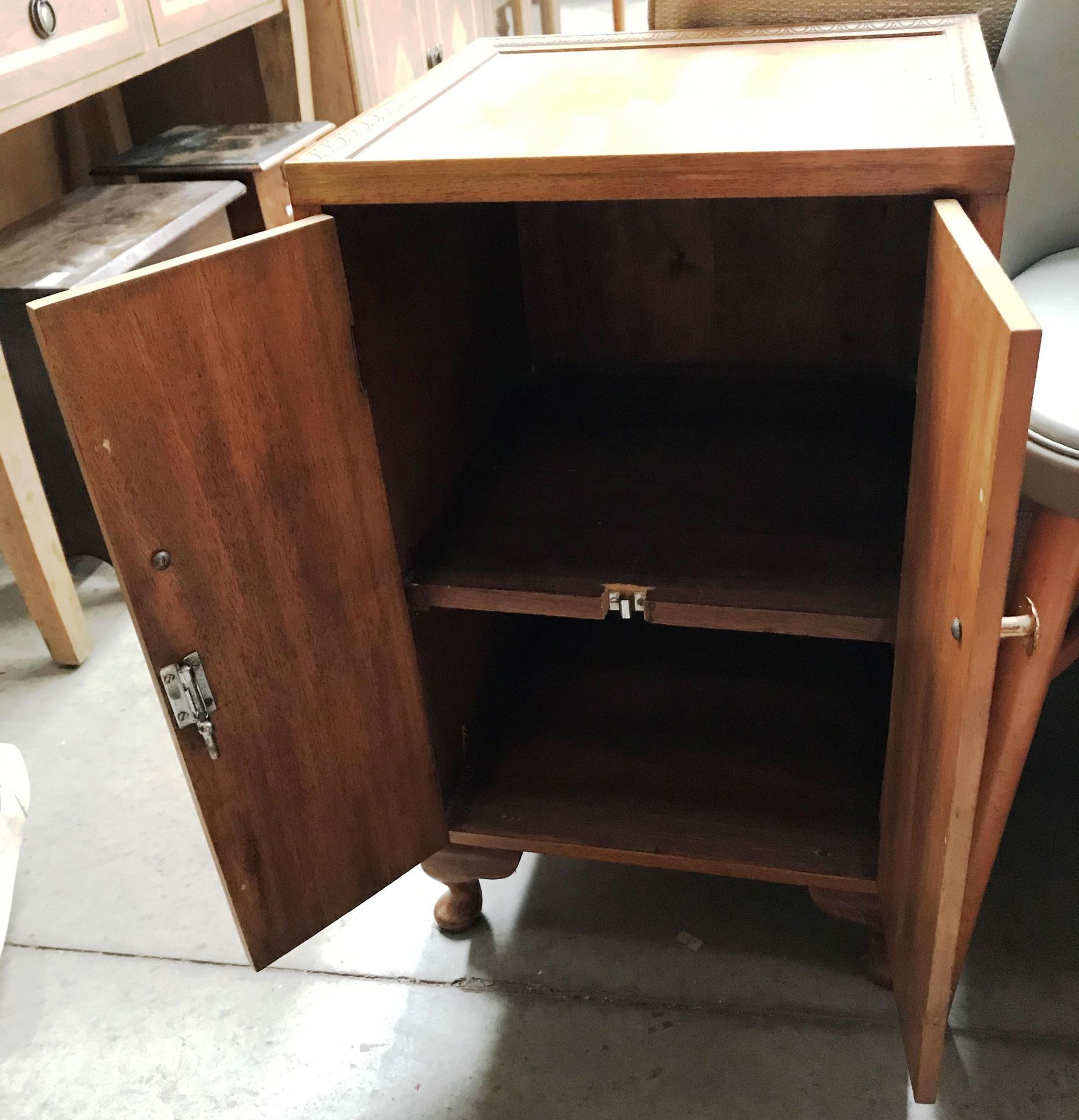 A light oak single drawer single door bedside cabinet, - Image 2 of 5