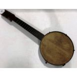 A Broadway four string banjo - 54cm - as viewed