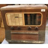 A Regatone 99 valve radio on walnut finish case ( as seen,