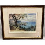 John Salter 1825-1891 Limited Edition framed print 'Torquay Harbour from Waldon Hill' 191/500 -