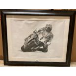 Peter Jones - David Jefferies TAS Suzuki 2002 Formula 1 TT Limited Edition framed print No.