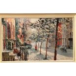 Peter Haywood - The Quiet City, framed print,