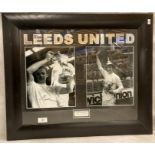 Framed picture Leeds United A.F.C 1972 F.