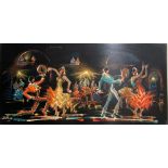 Ashley (no title), Flamenco dancers, framed print,