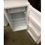 A Currys Essentials CUR50W18 under counter fridge