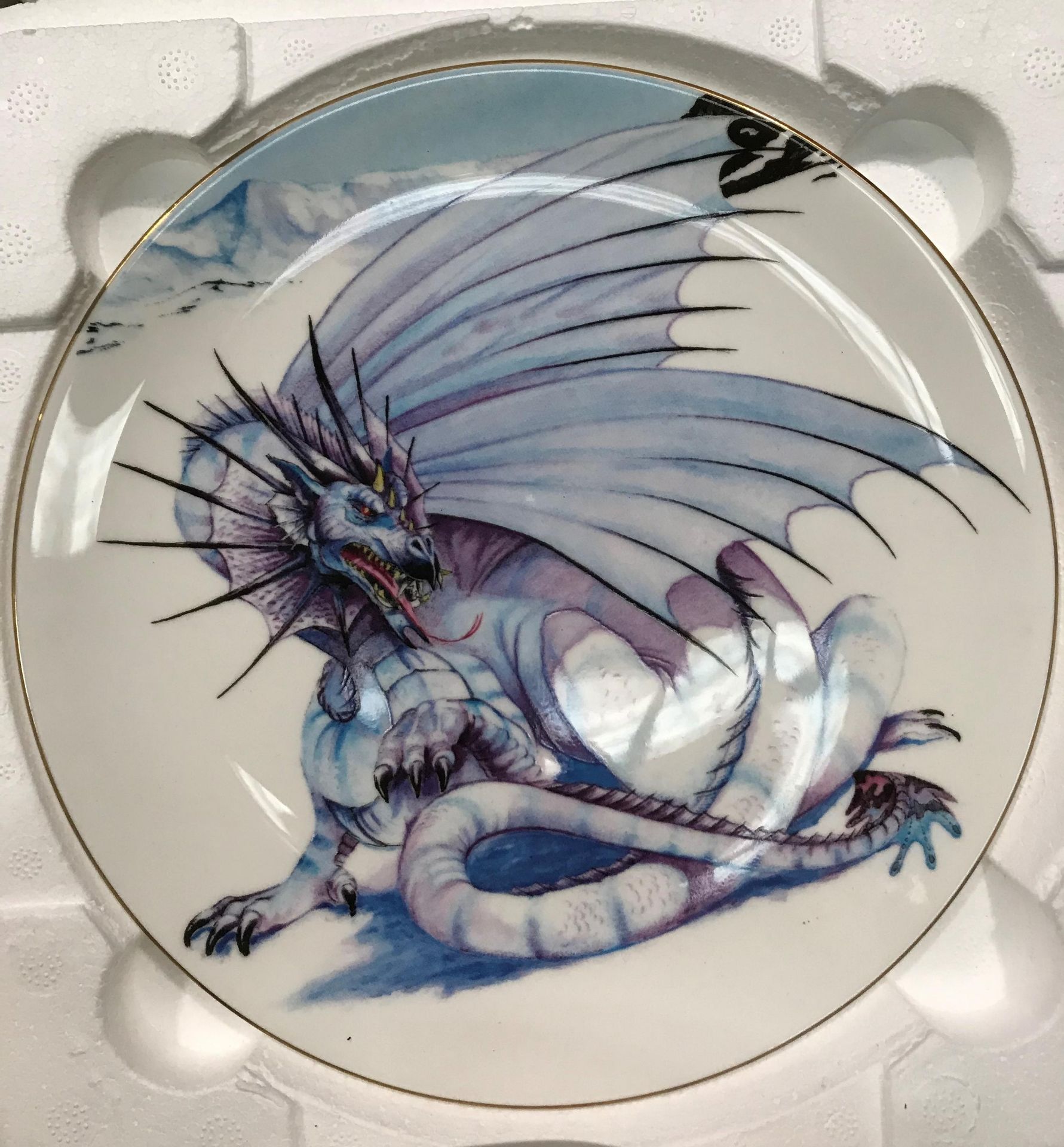 Eight Wedgwood The Lord of The Rings Plates - Image 3 of 4